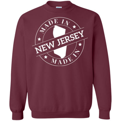 Made In New Jersey T-shirt Maroon
