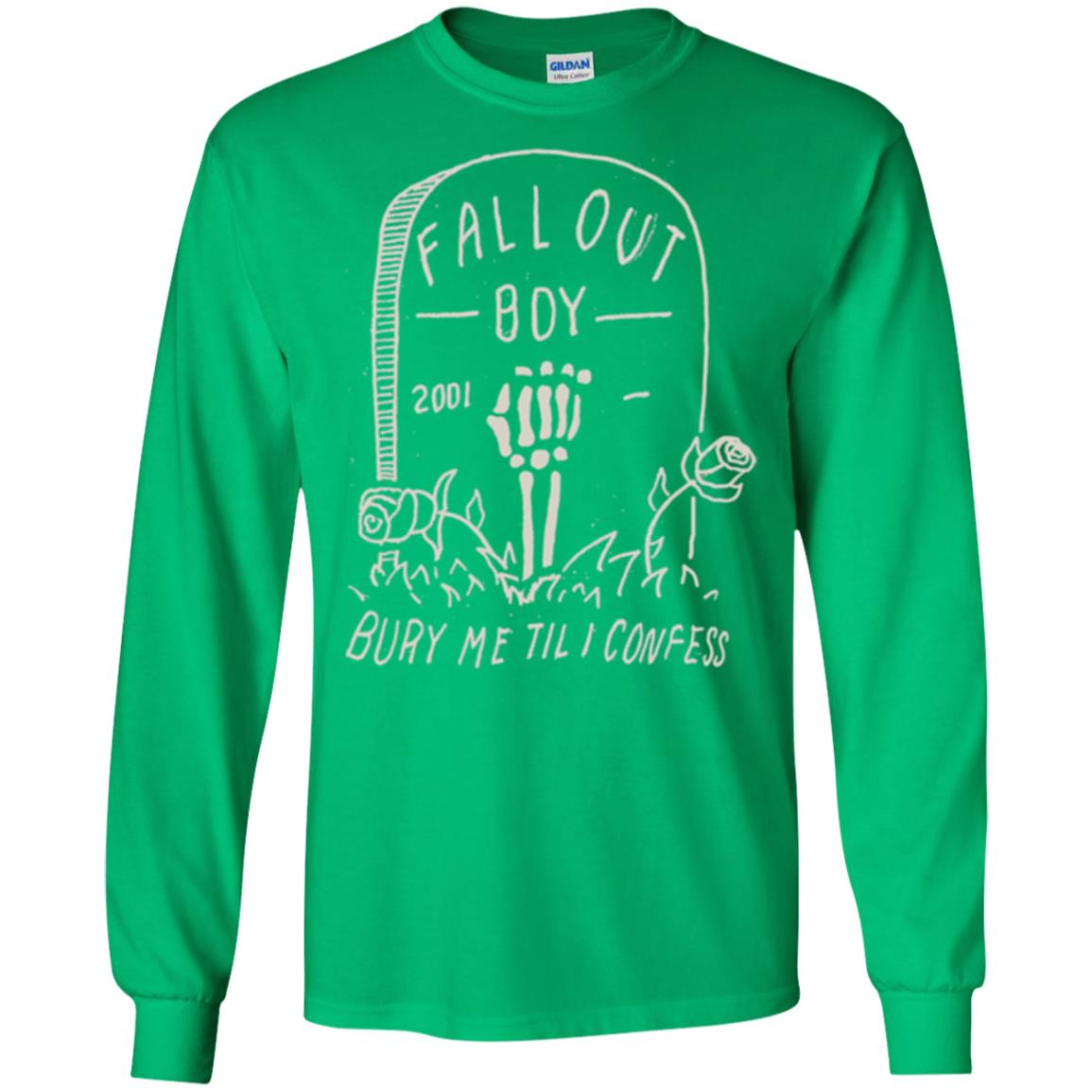Fall Out Boy Bury Me Till I Confess T-shirt Irish Green