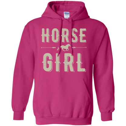 Horse Girl T-shirt Heliconia