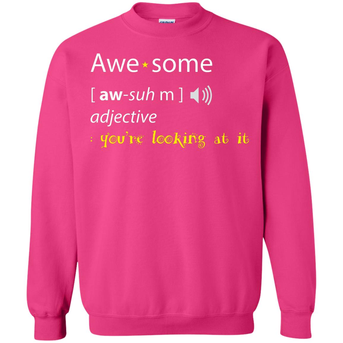 Awesome You_re Looking At It Cool Shirt For Boys Or Girls Heliconia