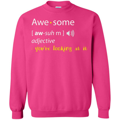 Awesome You_re Looking At It Cool Shirt For Boys Or Girls Heliconia