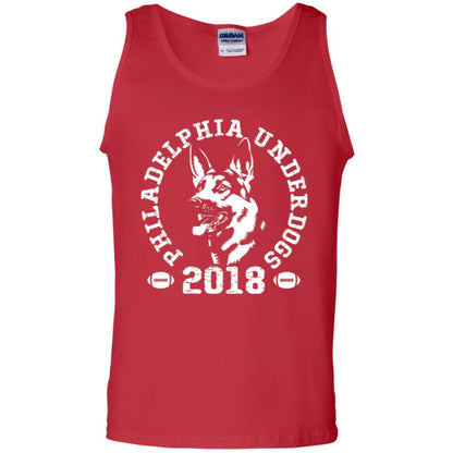 Dog Lover T-shirt Philadelphia Underdogs T-shirt Red