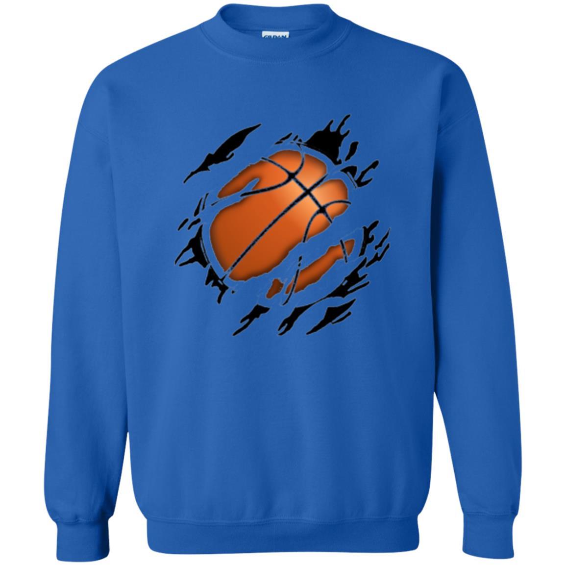 Basketball Lover T-shirt Basketball In Me Royal
