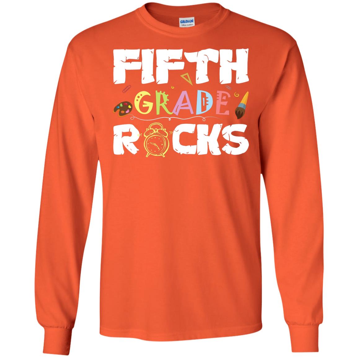 Fifth Grade Shirt 5th Grade 2018 Shirt Orange