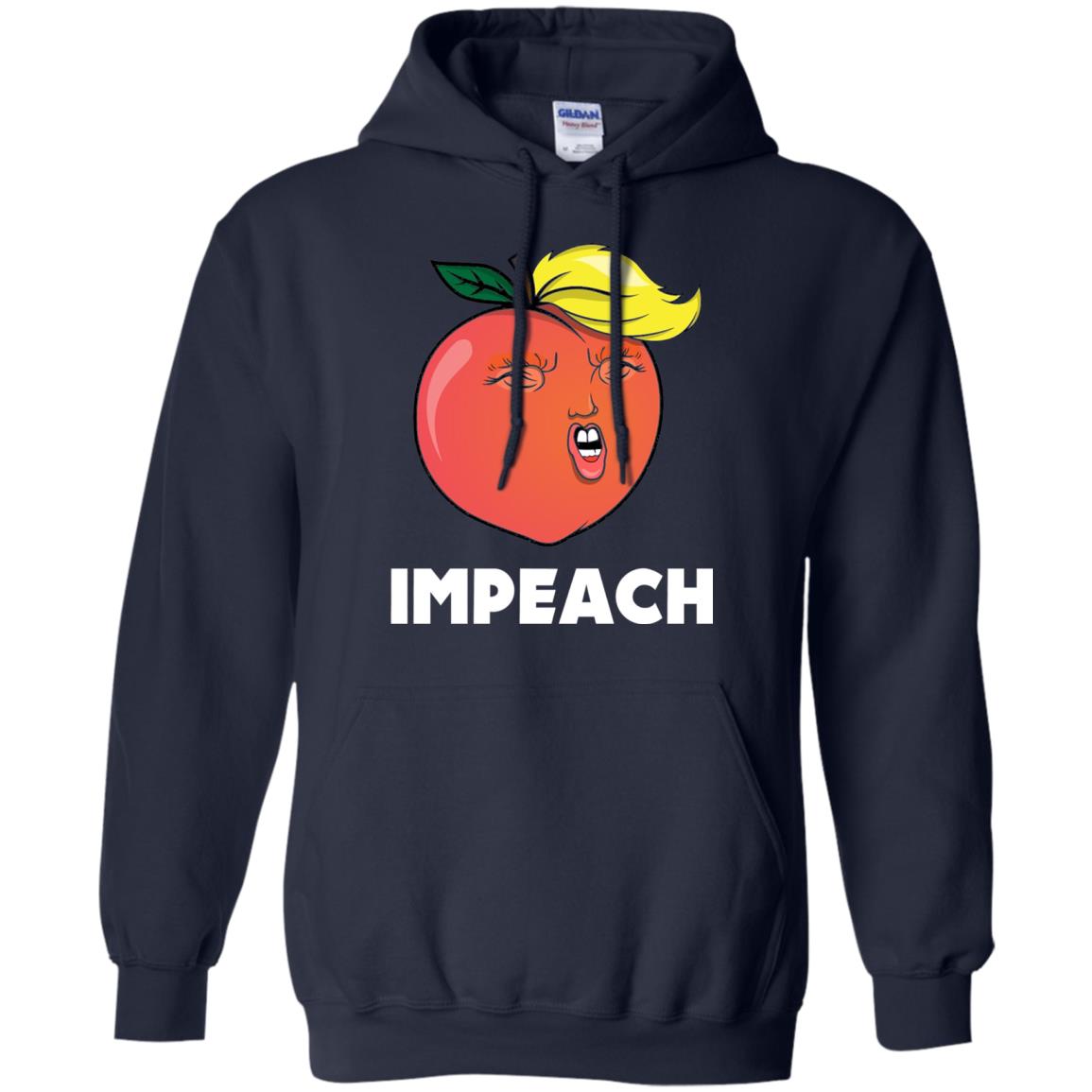 Anti Trump T-shirt Funny Trump Impeachment Navy