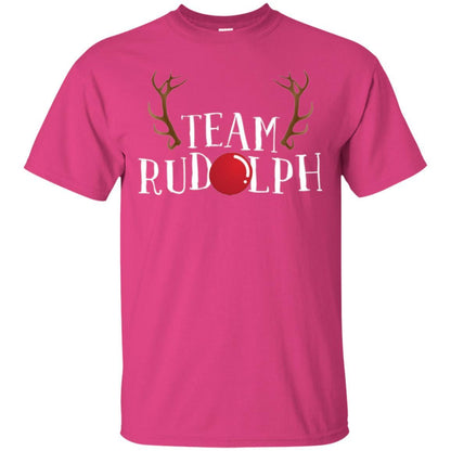 Christmas T-shirt Reindeer Team Rudolph Heliconia