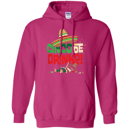 Cinco De Drinko Cinco De Mayo Drink Lover T-shirt Heliconia