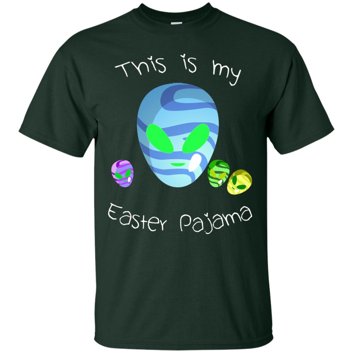 Easter Pajama Alien Shirt Forest