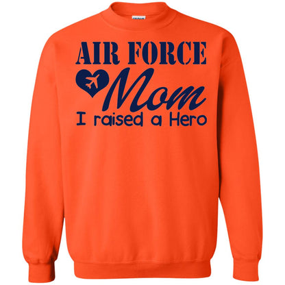 Air Force Mom T-shirt I Raise A Hero Orange