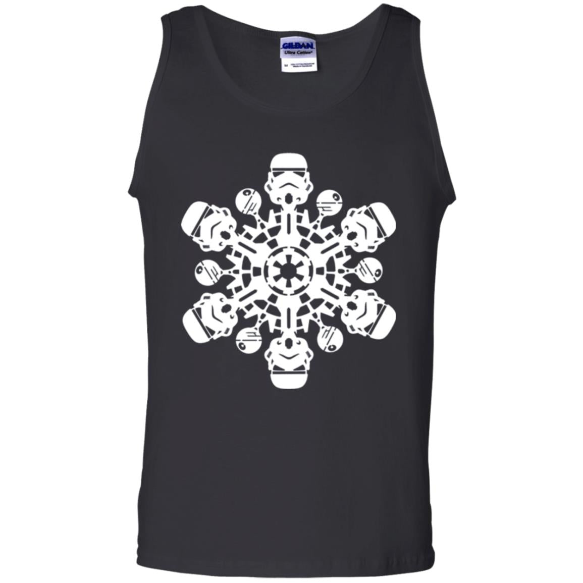 Christmas T-shirt Star Wars Stormtrooper Snowflake Black