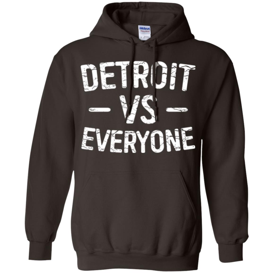 Detroit Vs Everyone T-shirt Dark Chocolate