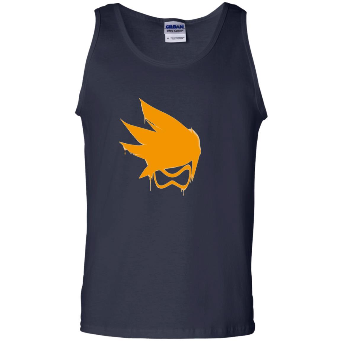Film T-shirt Tracer Orange Spray T-shirt Navy