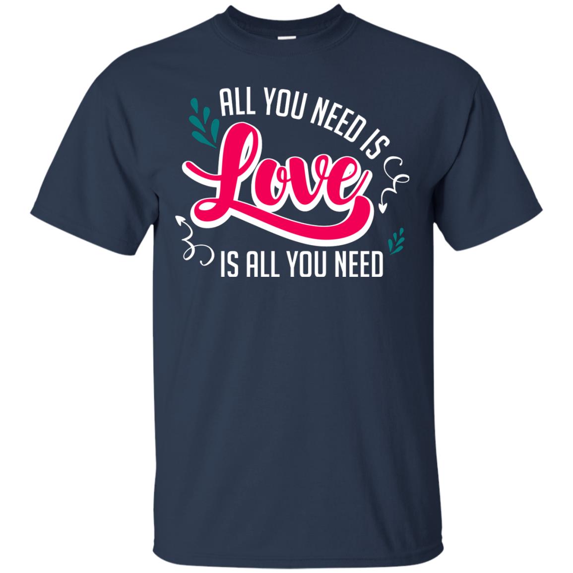 All You Need Is Love T-shirt Navy