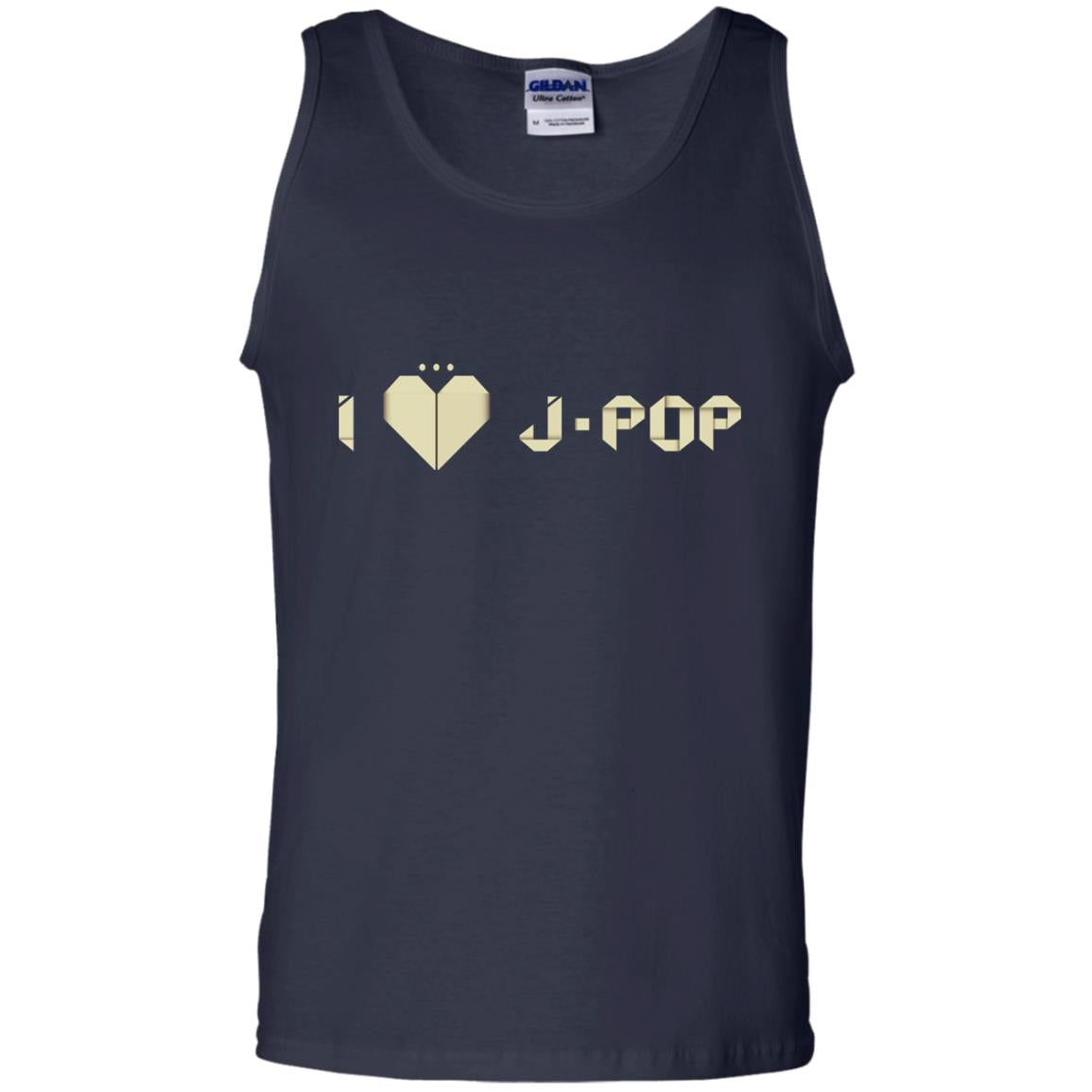 I Love J-pop T-shirt Navy