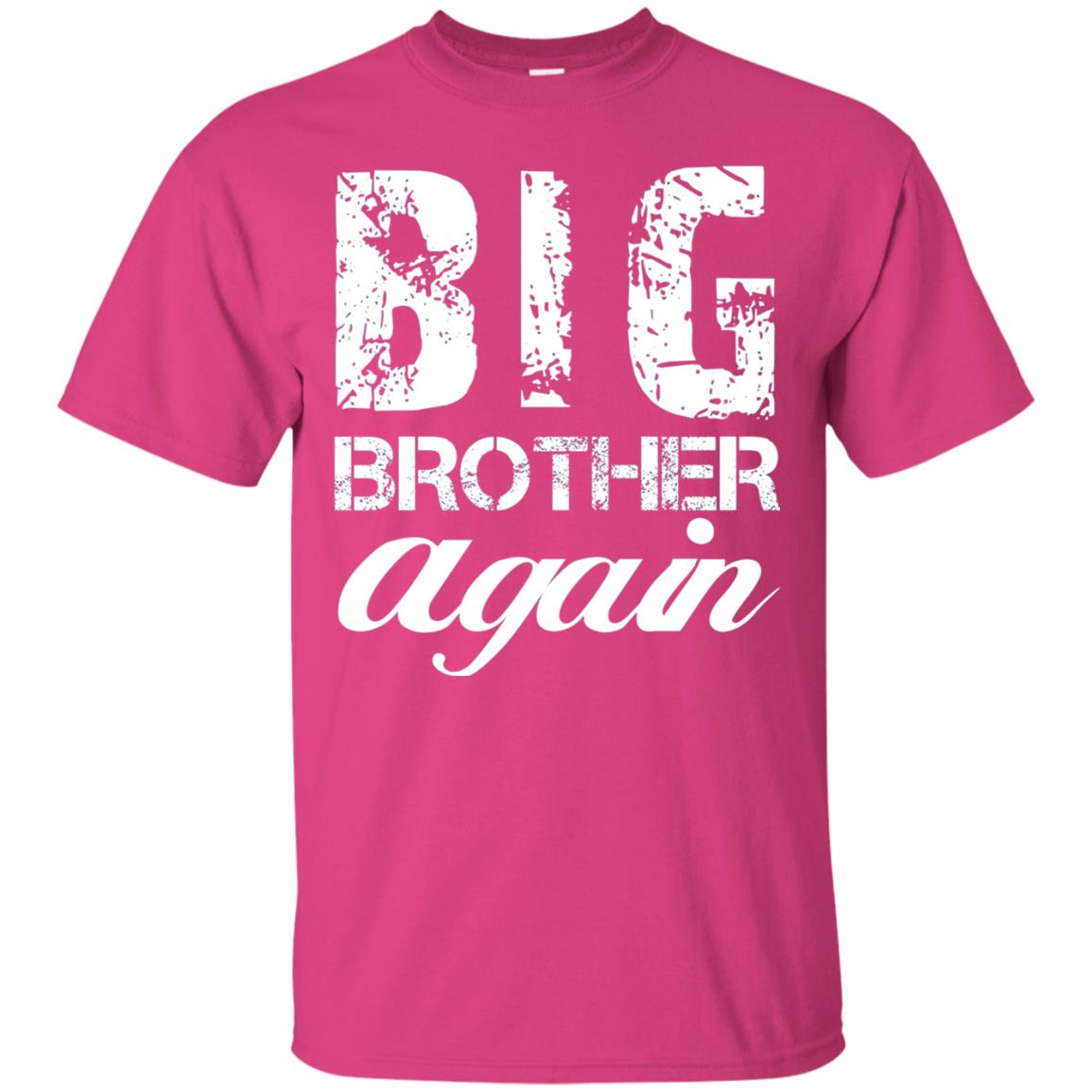 Big Brother Again T-shirt New Baby Heliconia