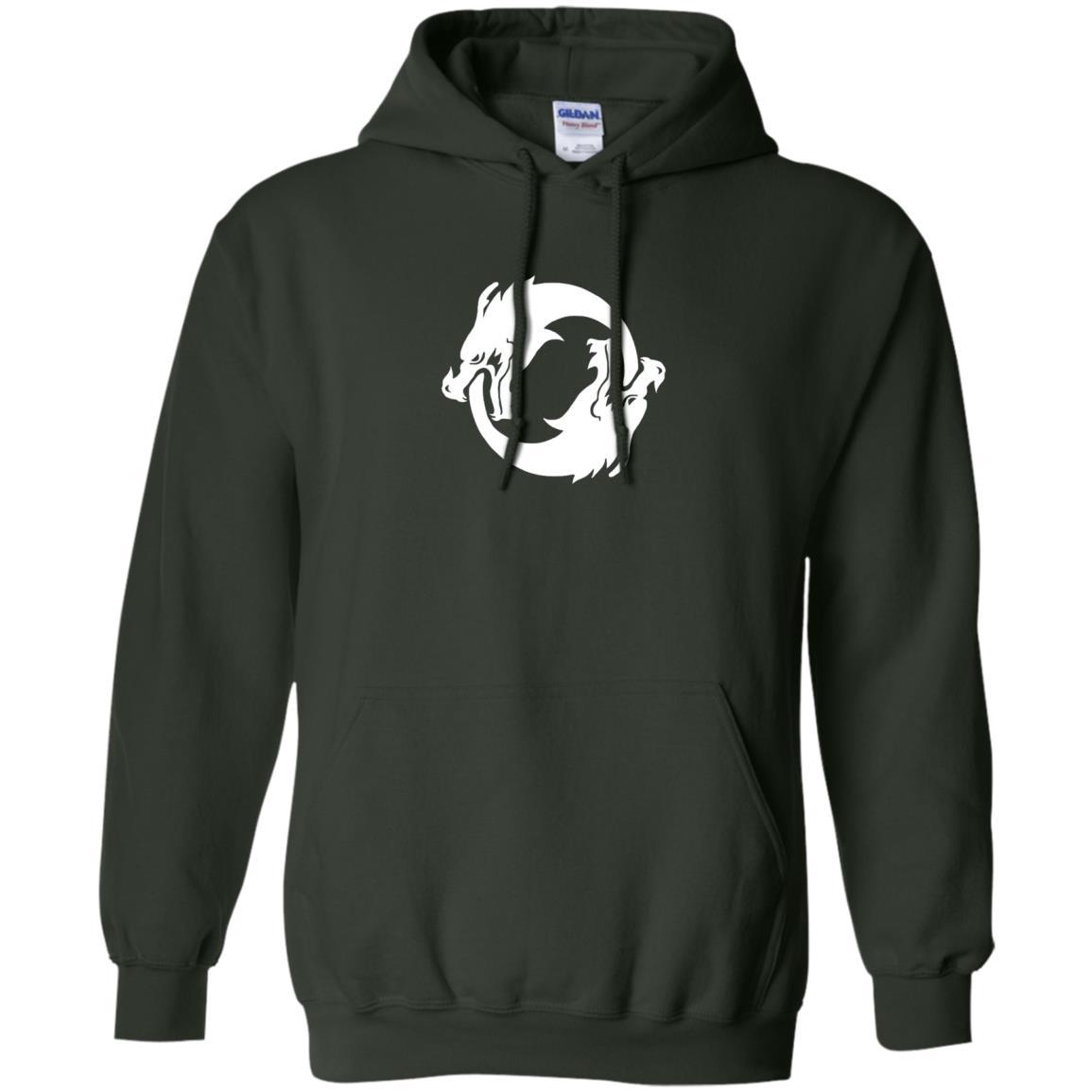 Dargon Lovers T-shirt Overwatch Hanzo Seal Spray Forest Green