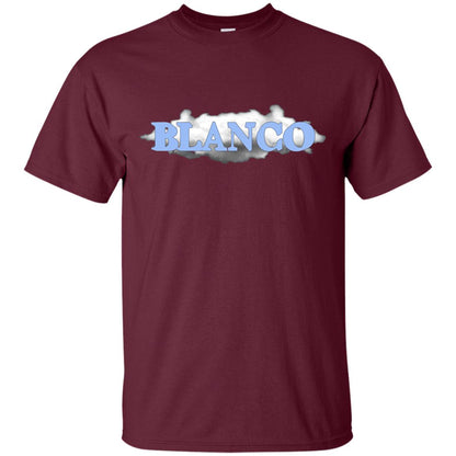 Blanco White Cloud T-shirt Maroon