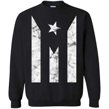 Boricua T-shirt Puerto Rico Black Flag T-shirt Black