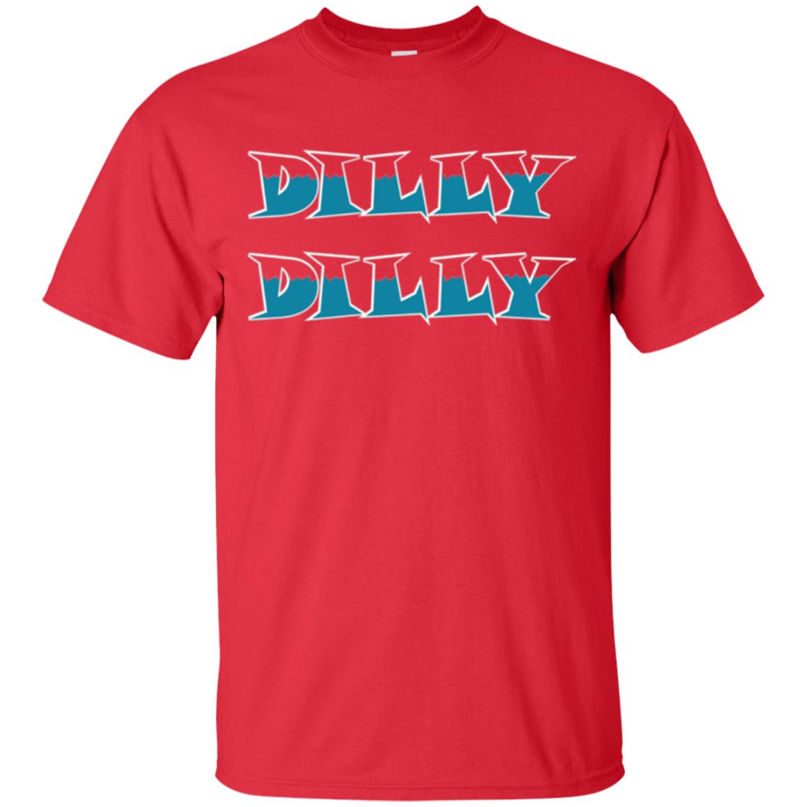 Christmas T-shirt Dilly Dilly Red