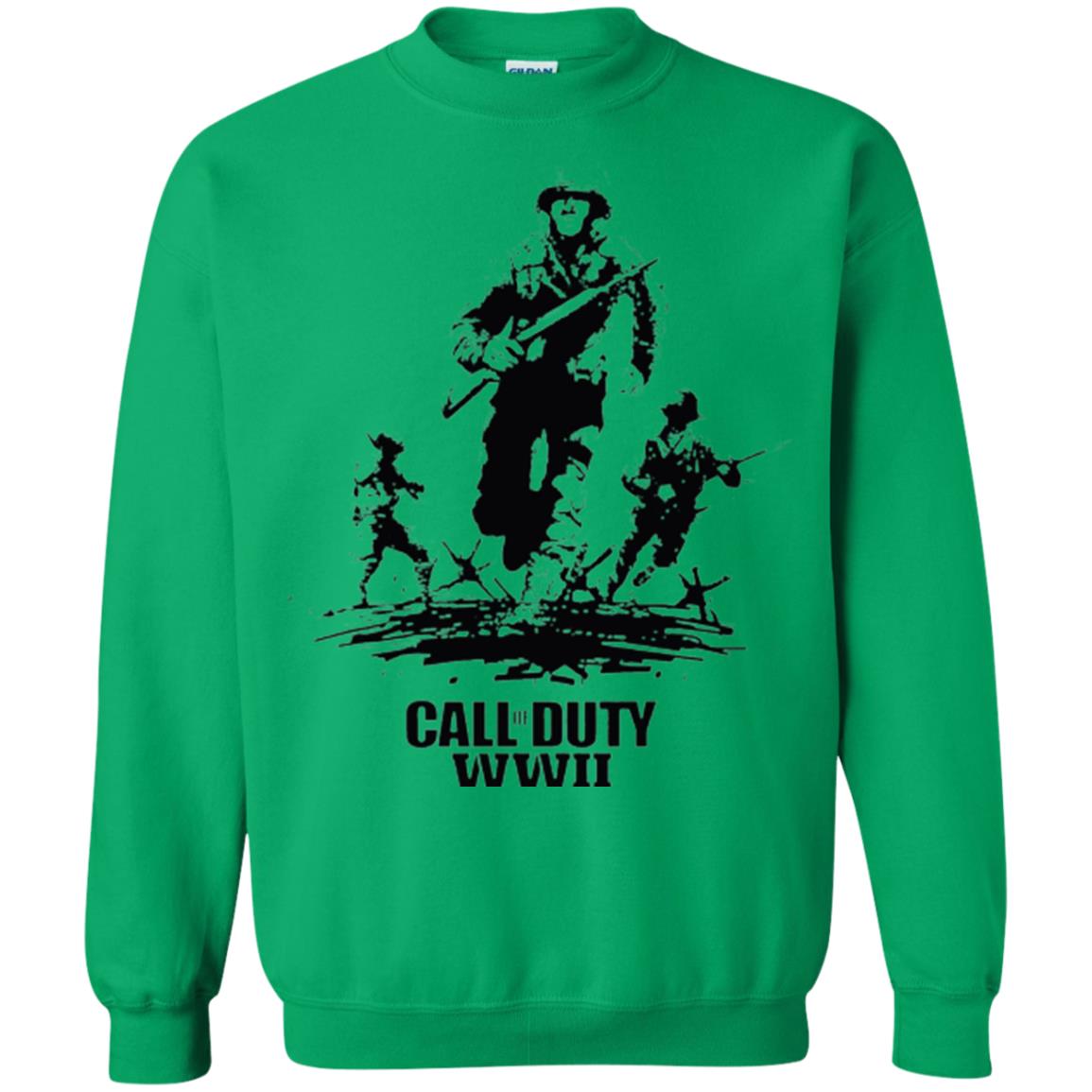Military T-shirt Call Of Duty Wwi Irish Green