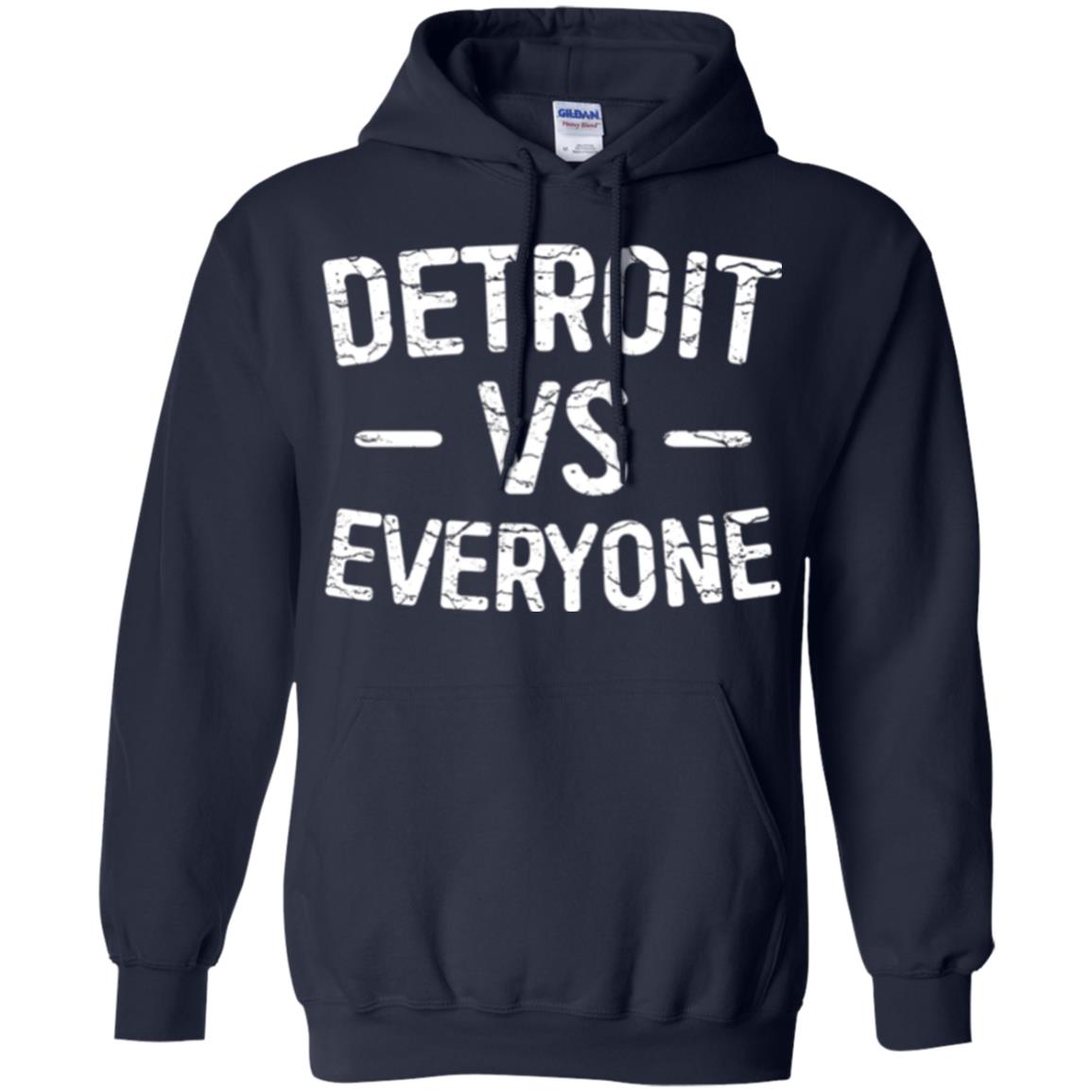Detroit Vs Everyone T-shirt Navy