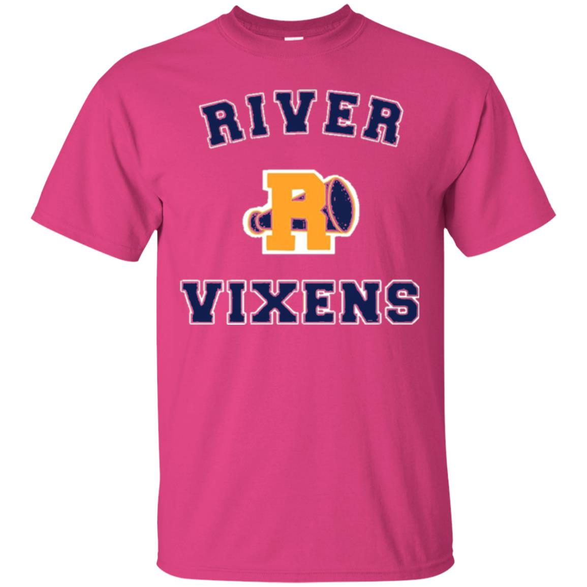 Vixens High School R Logo T-shirt Heliconia
