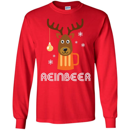 Christmas T-shirt Reinbeer Red