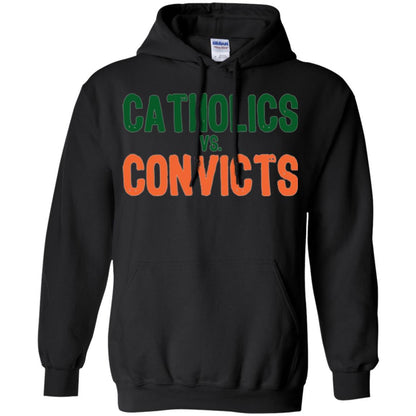 Football T-shirt Distressed Catholics Vs. Convicts 1988 Classic