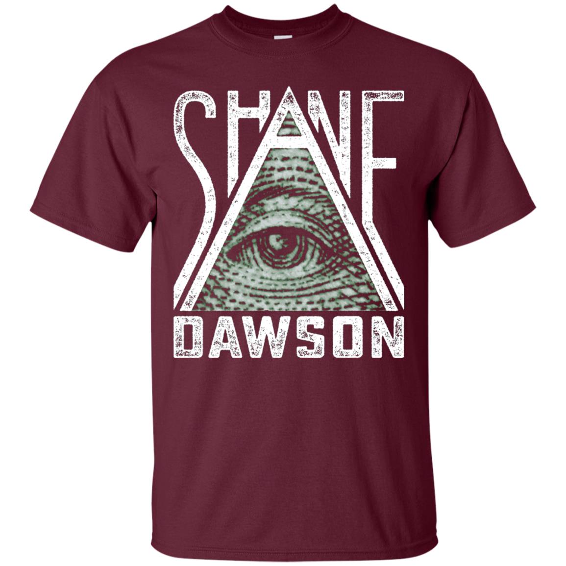 Shane Dawson All Seeing Eye T-shirt Maroon