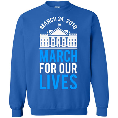 March For Our Lives March 24 2018 T-shirt Royal