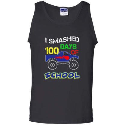 Trucker T-shirt I Smashed 100 Day Of School Black