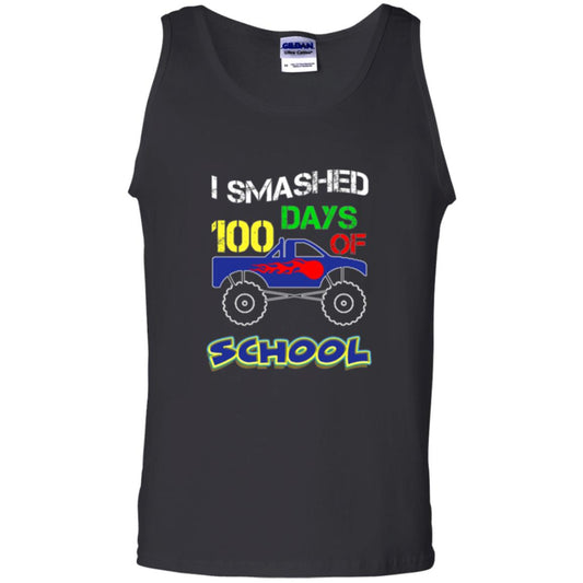 Trucker T-shirt I Smashed 100 Day Of School Black