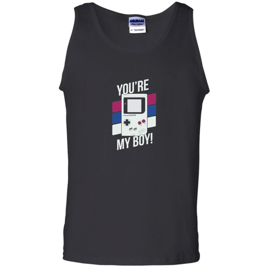 You_re My Boy Stripe Graphic Game Shirt For Boy Black