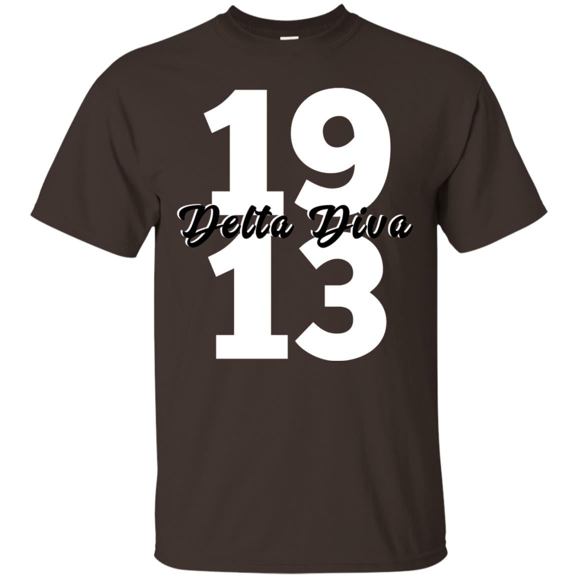 Delta Diva 1913 Shirt Dark Chocolate