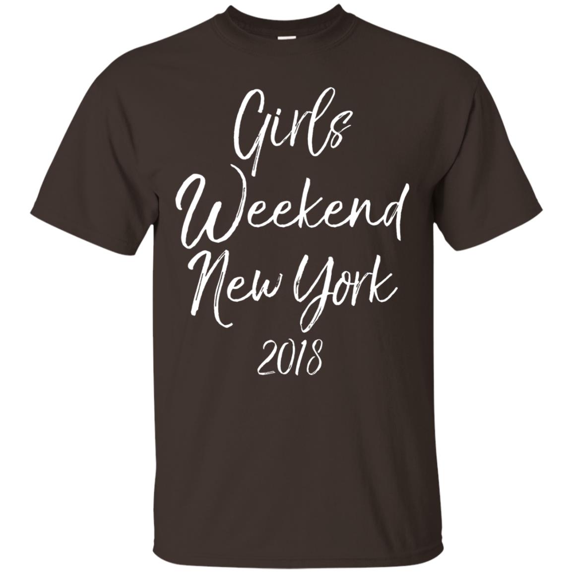 Girls Weekend New York 2018 T-shirt Dark Chocolate