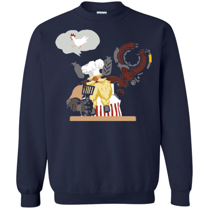 Overwatch Torbjorn Chef Spray T-shirt Navy