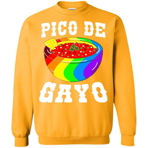 Pico De Gayo Rainbow Lgbt T-shirt