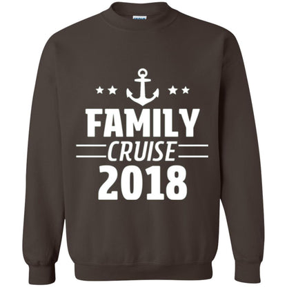 Family Cruise Vacation 2018 T-shirt Dark Chocolate
