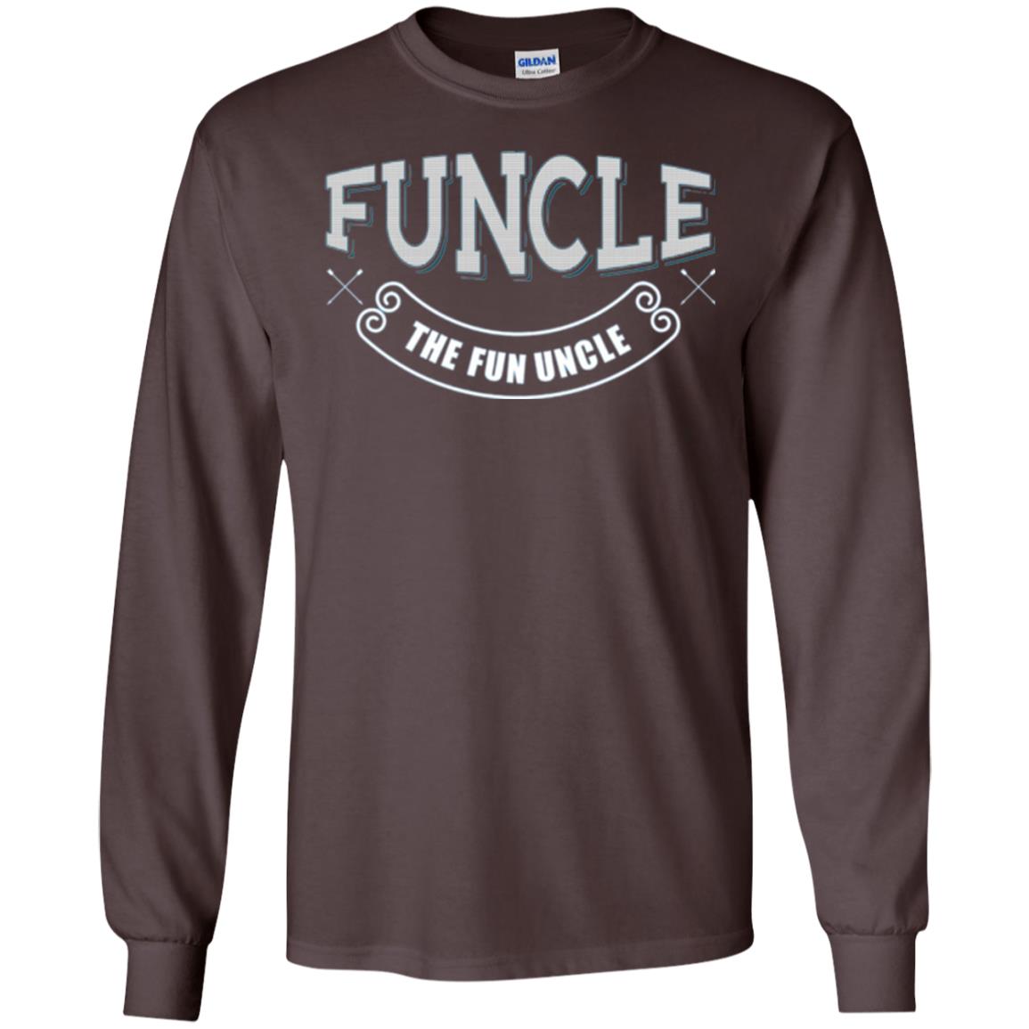 Funcle The Fun Uncle T-shirt Dark Chocolate