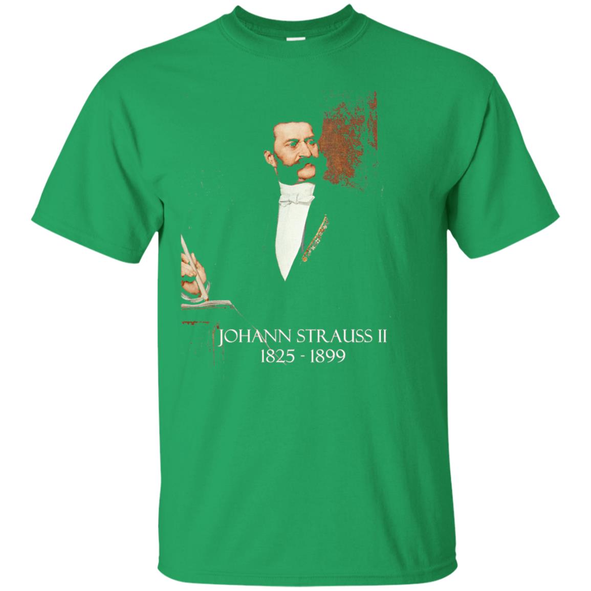 Musician T-shirt Johann Strauss Ii Irish Green