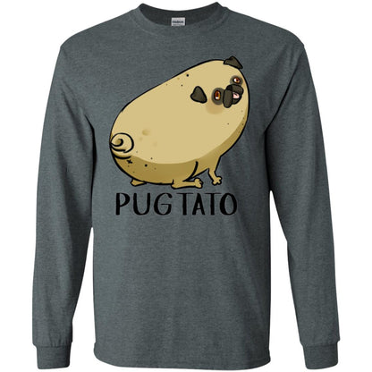 Dog Lovers T-shirt Pugtato Dark Heather