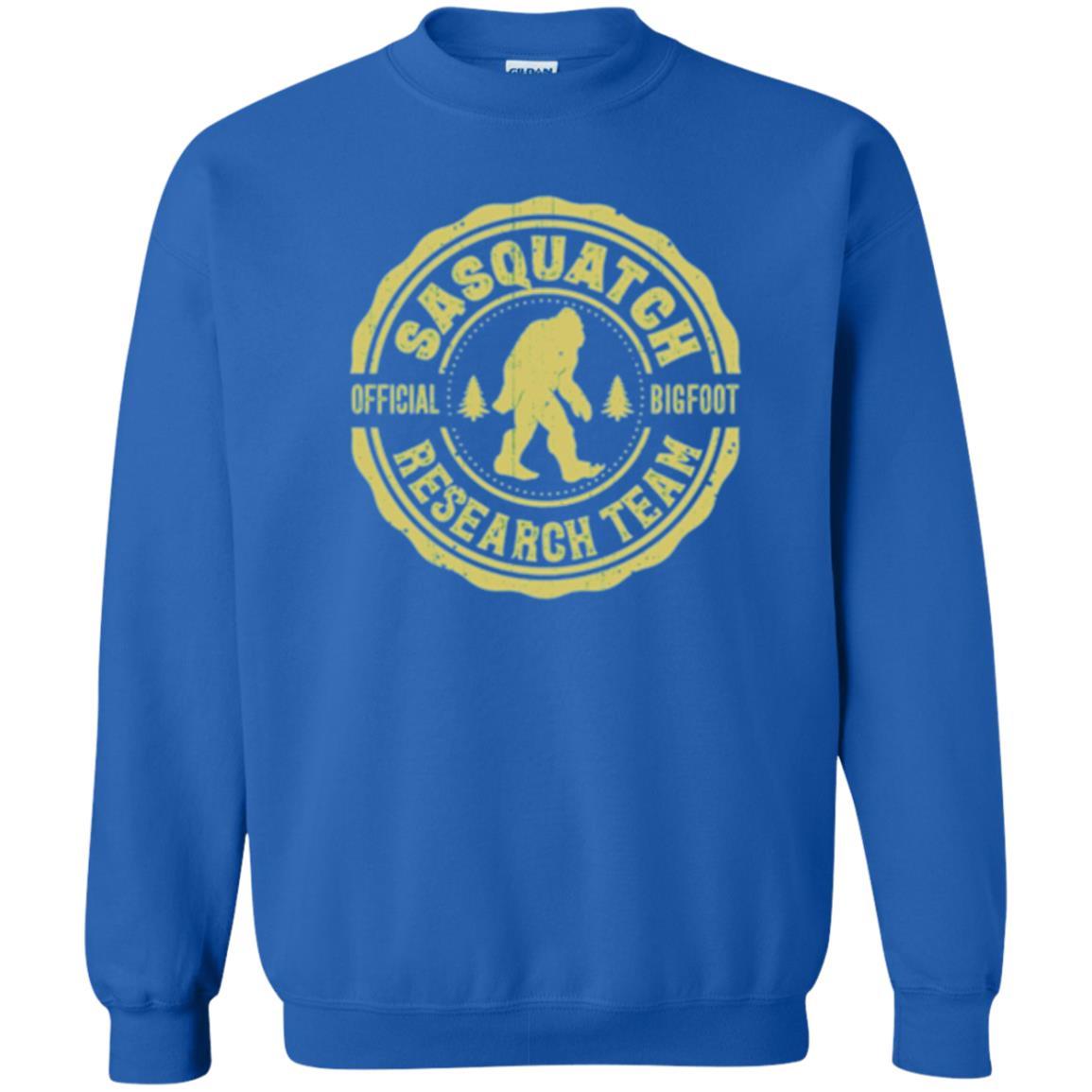 Squatchin Gone T-shirt Finding Sasquatch Bigfoot Research Team Royal