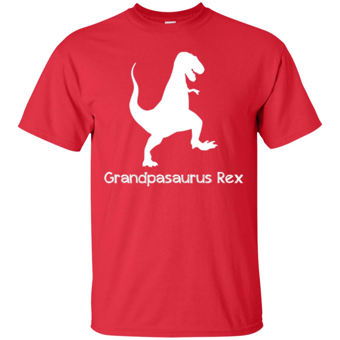 Family T-shirt Granpasaurus Rex Red