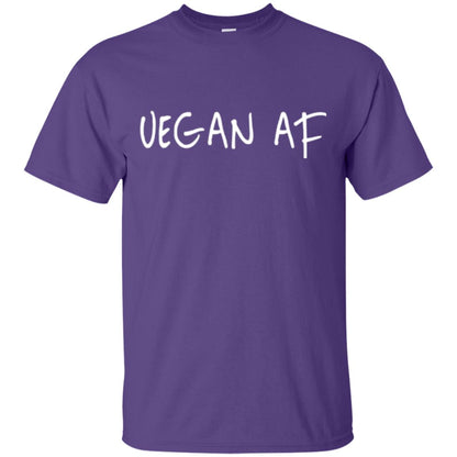 Funny Vegan Af T-shirt Purple
