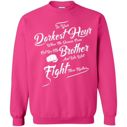 Family T-shirt In Your Darkest Hour Heliconia