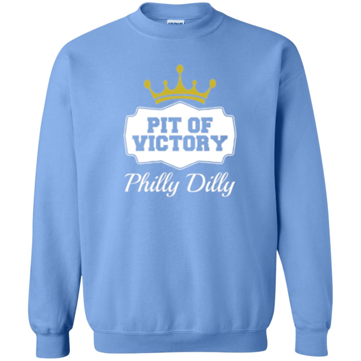 Football Lover T-shirt Philly Dilly Pit Of Victory T-shirt Carolina Blue