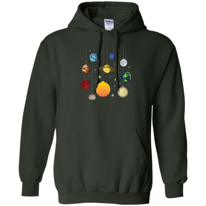 Christmas T-shirt Joy To Universe Christmas Forest Green