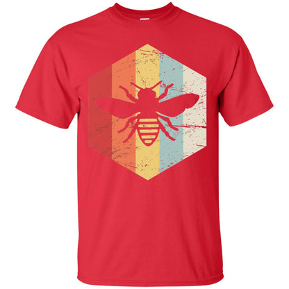 Retro Beekeeper T-shirt Red