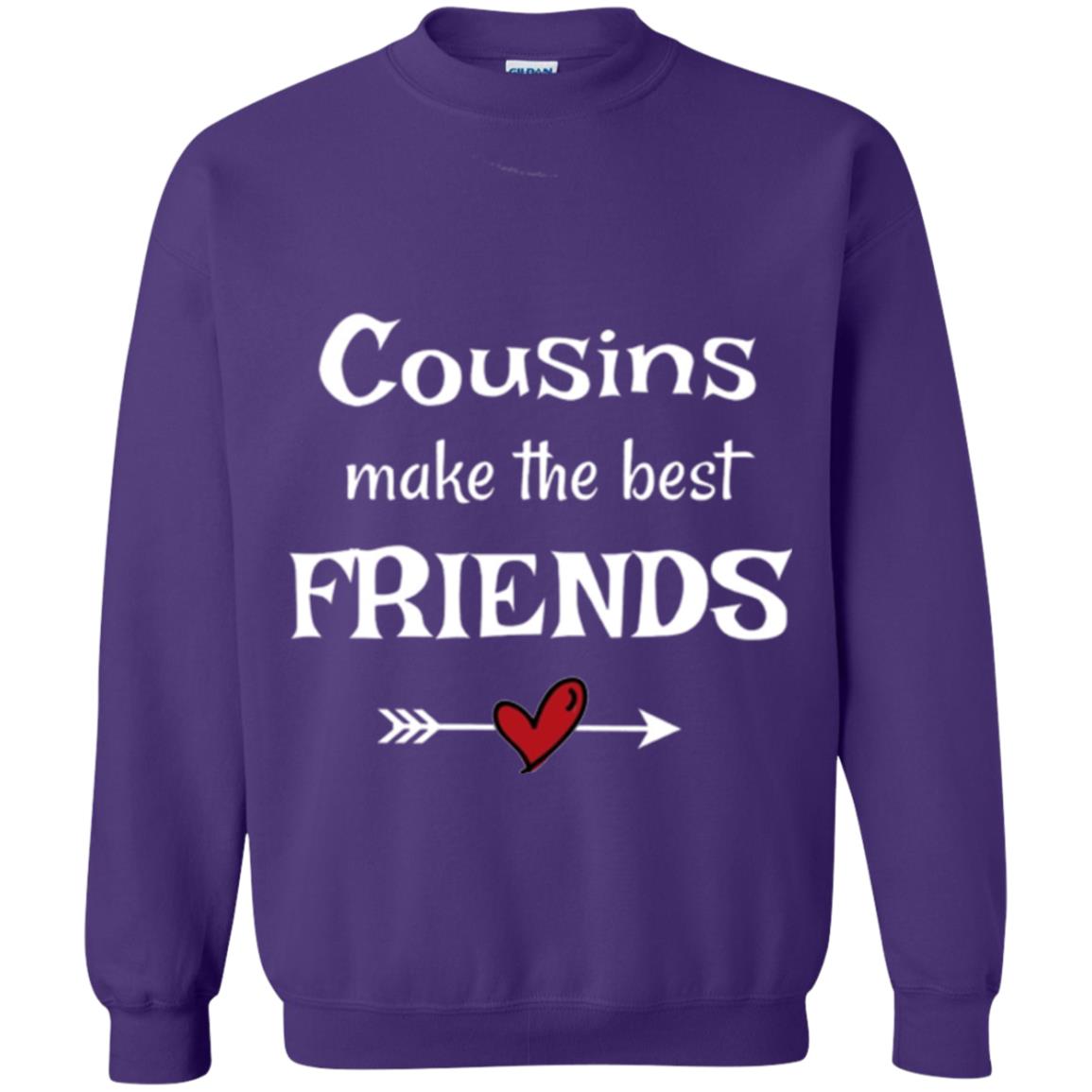 Cousins Make The Best Friends T-shirt Purple