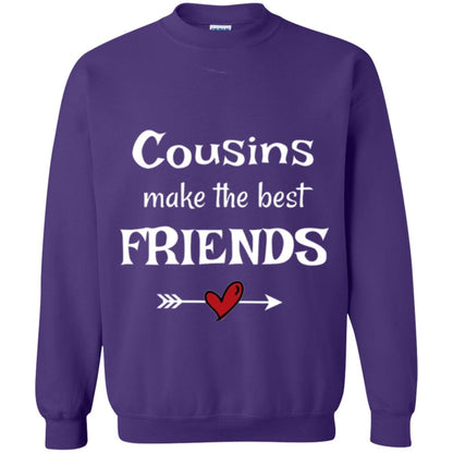 Cousins Make The Best Friends T-shirt Purple